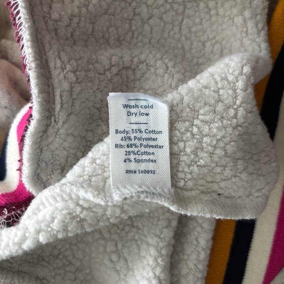 Marine Layer Re-Spun Jenny Retro Rib Sweatshirt Size Large Gray Multi Casual - Picture 9 of 10